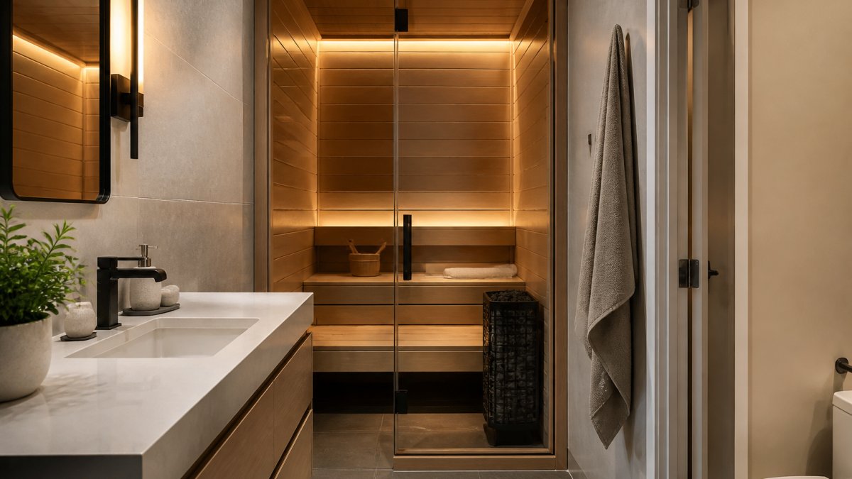 How to Integrate a Sauna in a Small Bathroom: 2026 Guide