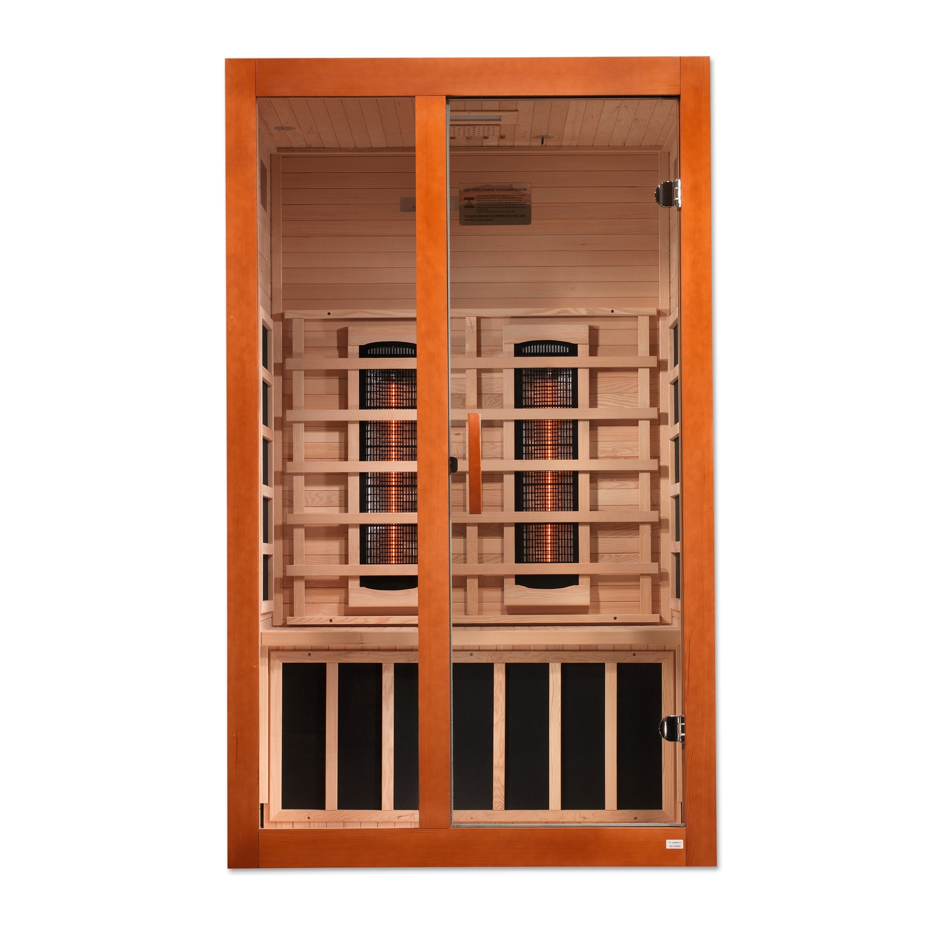 Golden Designs Dynamic "Barcelona" 2-Person Full Spectrum Infrared Sauna