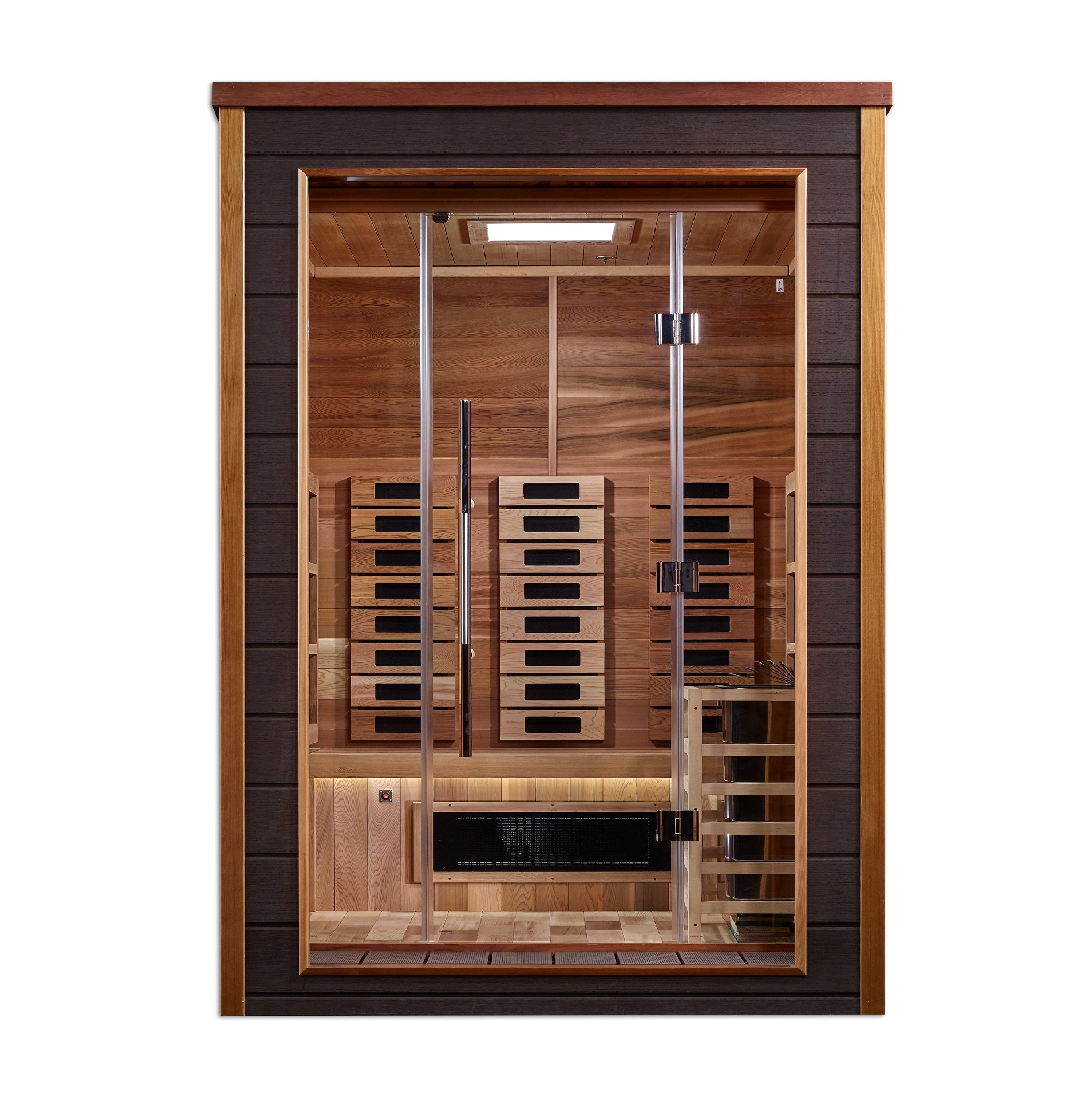 Golden Designs "Nora" 2-Person Hybrid Outdoor/Indoor Sauna (GDI-8222-01)