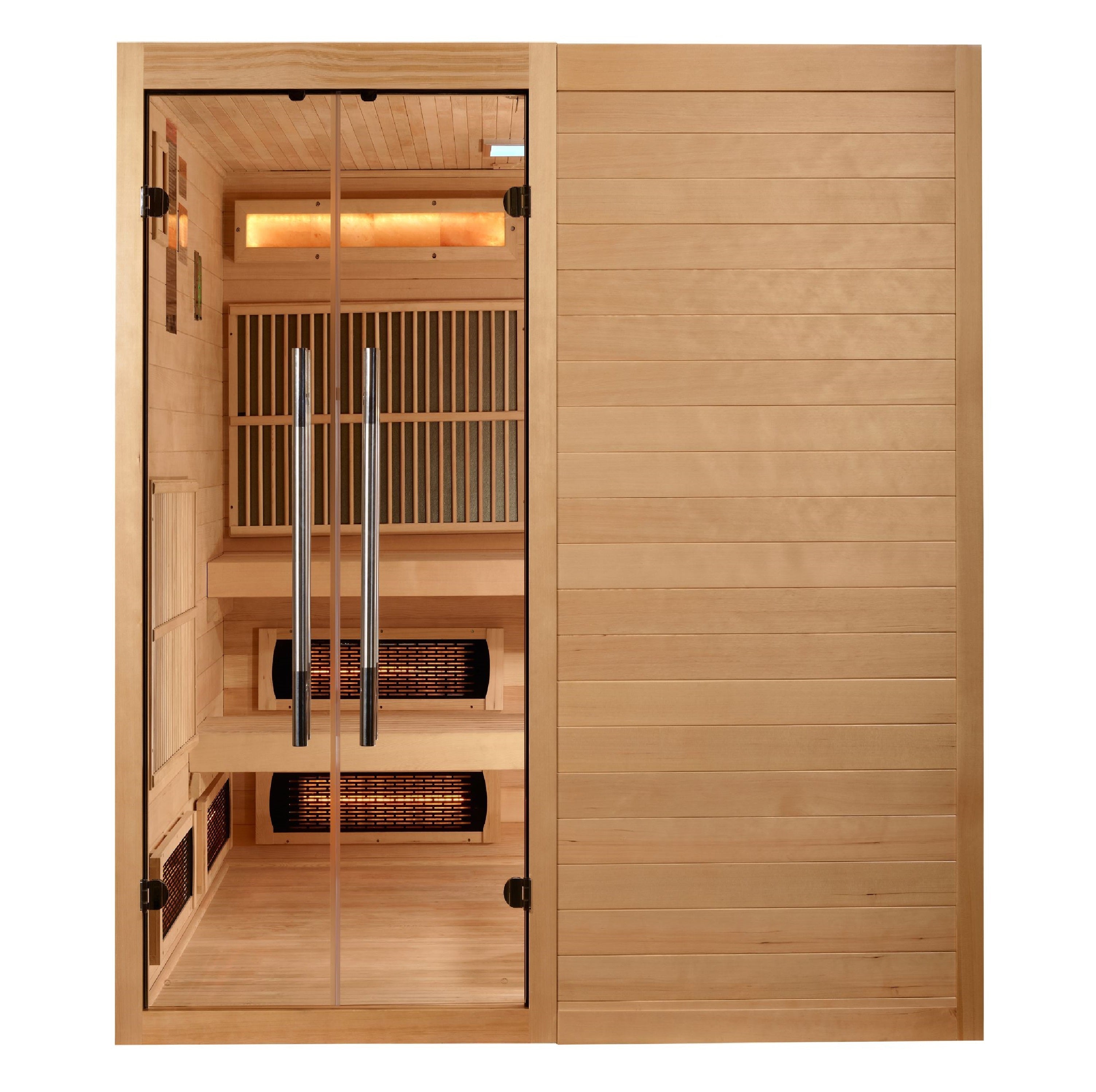 Golden Designs "Toledo" 6-Person Indoor Hybrid Sauna (GDI-8360-01)