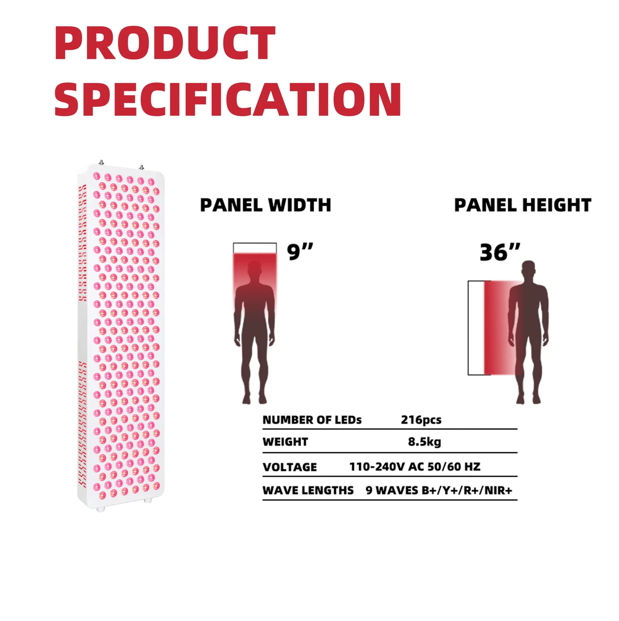Ice Dragon Red Light Wellness Panel Pro