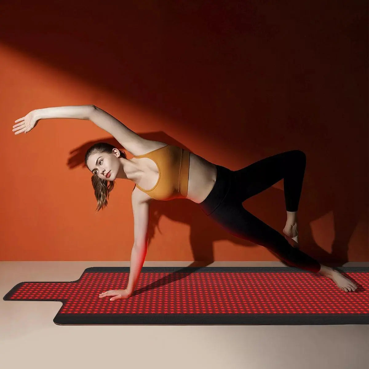 Ice Dragon Red Infrared Light Wellness Mat with Goggles