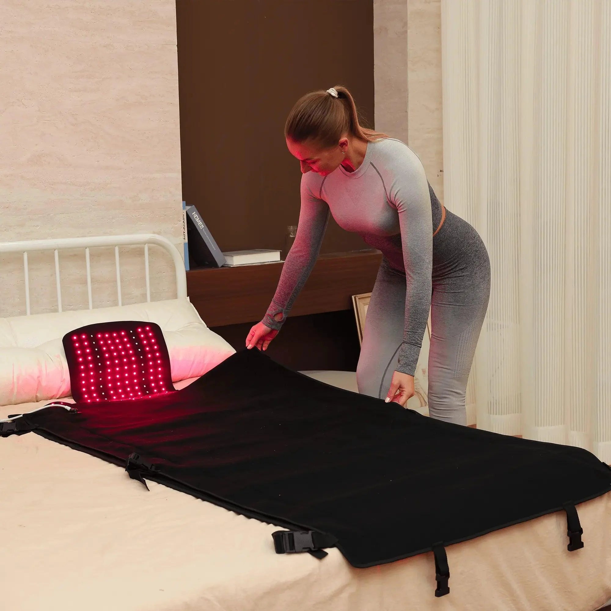 Ice Dragon Red Light Wellness Blanket | Free Mask & Goggles