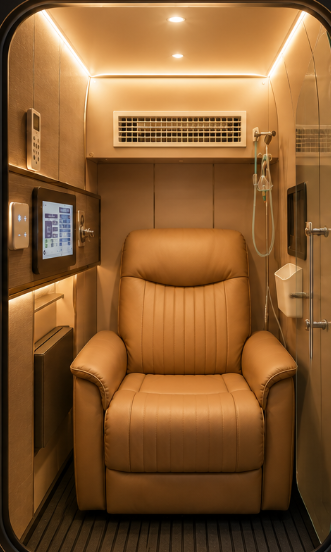 OxyCheny Comfortable Monoplace Hard Shell Hyperbaric Chamber CY5