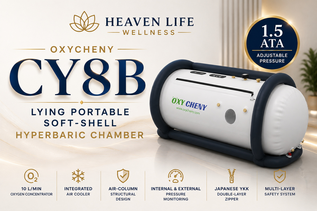 OxyCheny CY8B Lying Portable Soft-Shell Hyperbaric Chamber