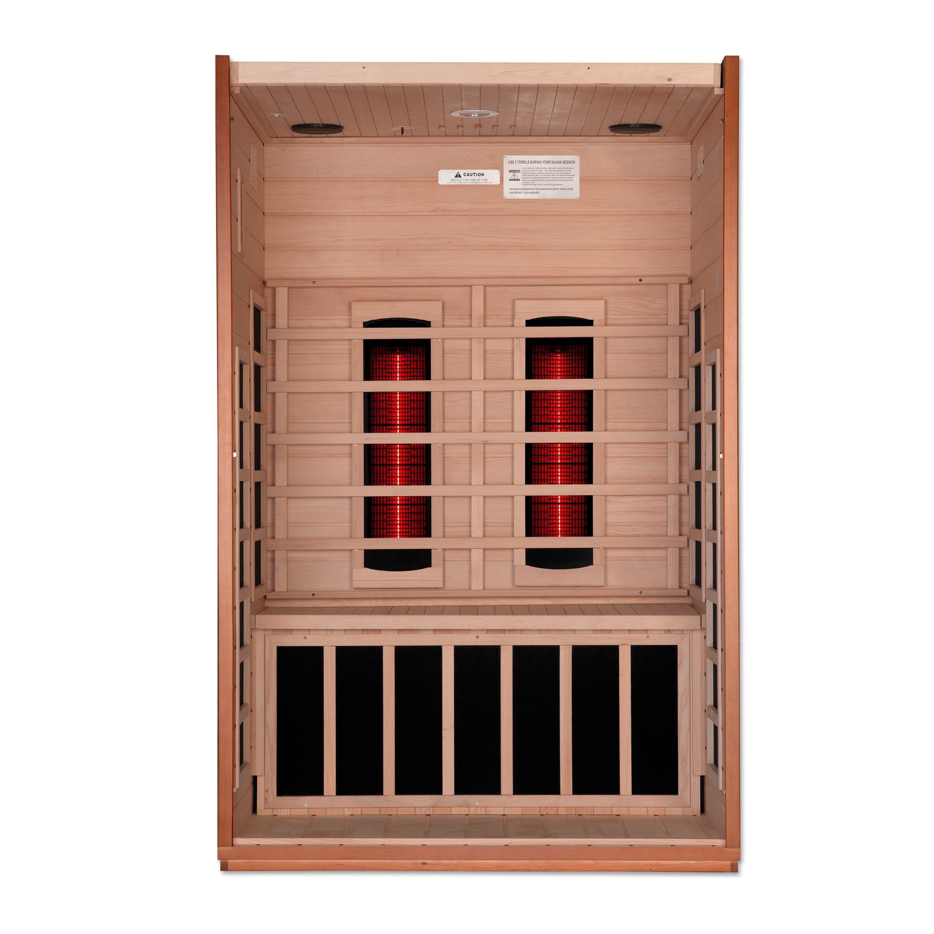 Golden Designs Dynamic "Cordoba" 2-Person Full Spectrum IR Sauna (DYN-6203-02 FS)