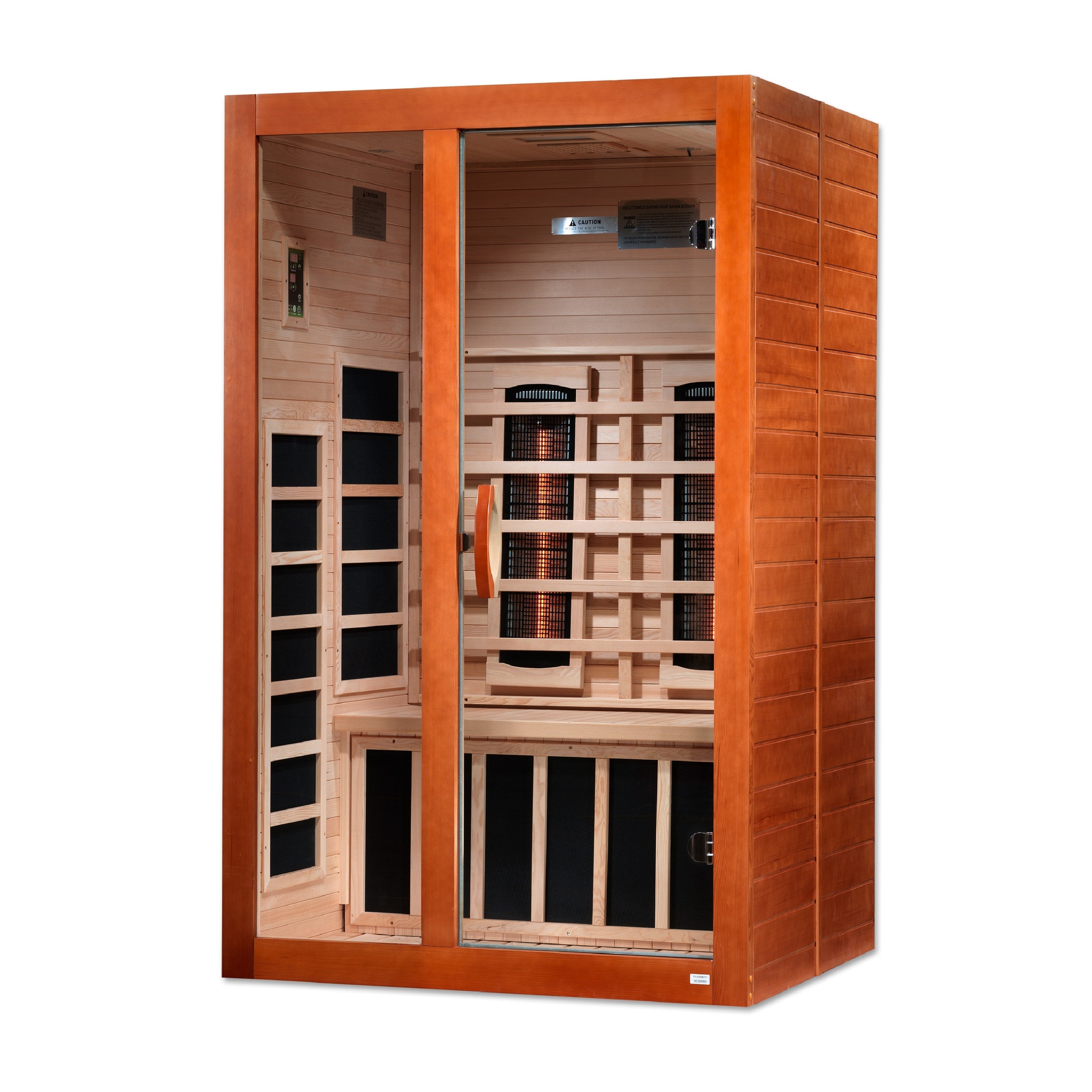 Golden Designs Dynamic "Barcelona" 2-Person Full Spectrum Infrared Sauna