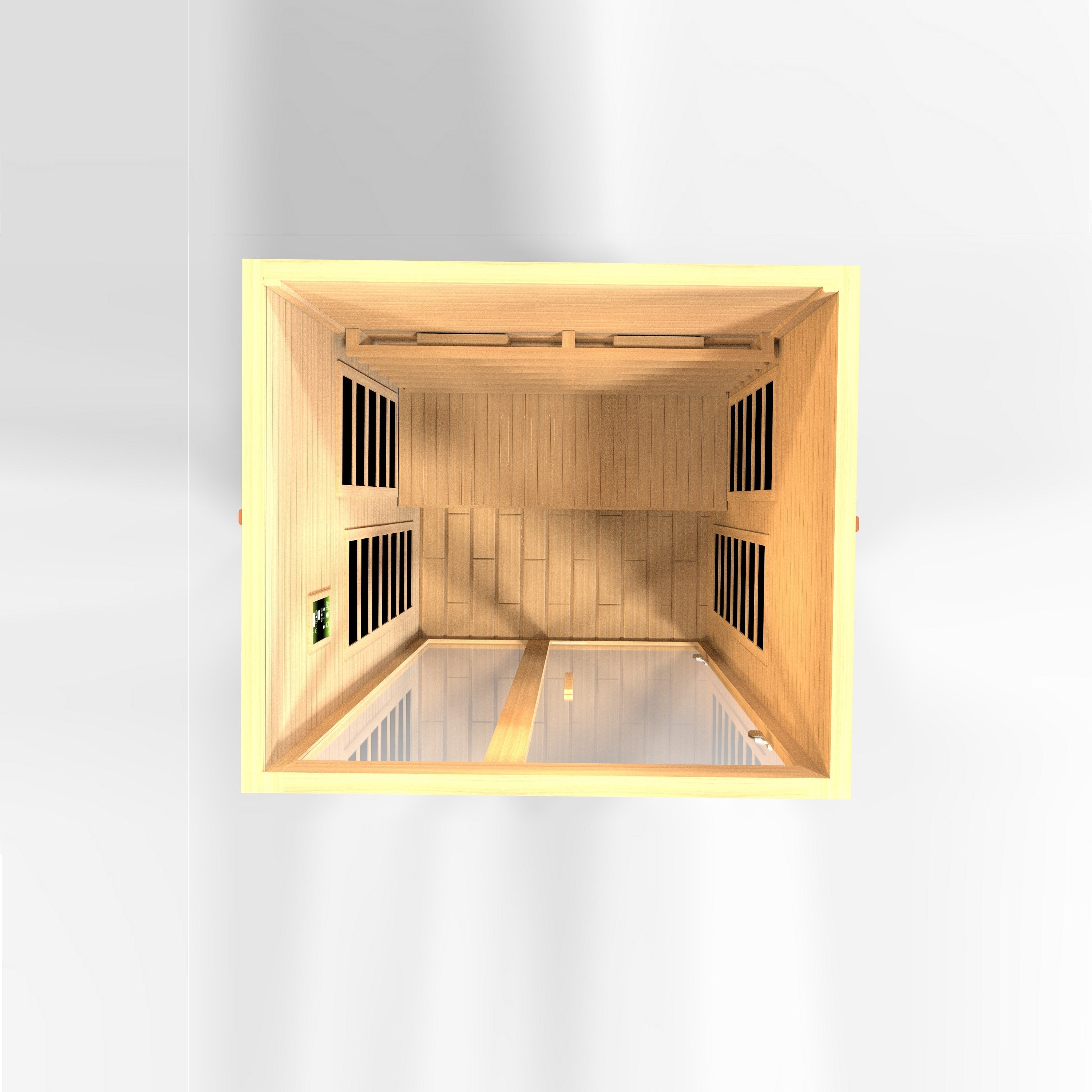 Golden Designs Dynamic "Barcelona" 2-Person Full Spectrum Infrared Sauna