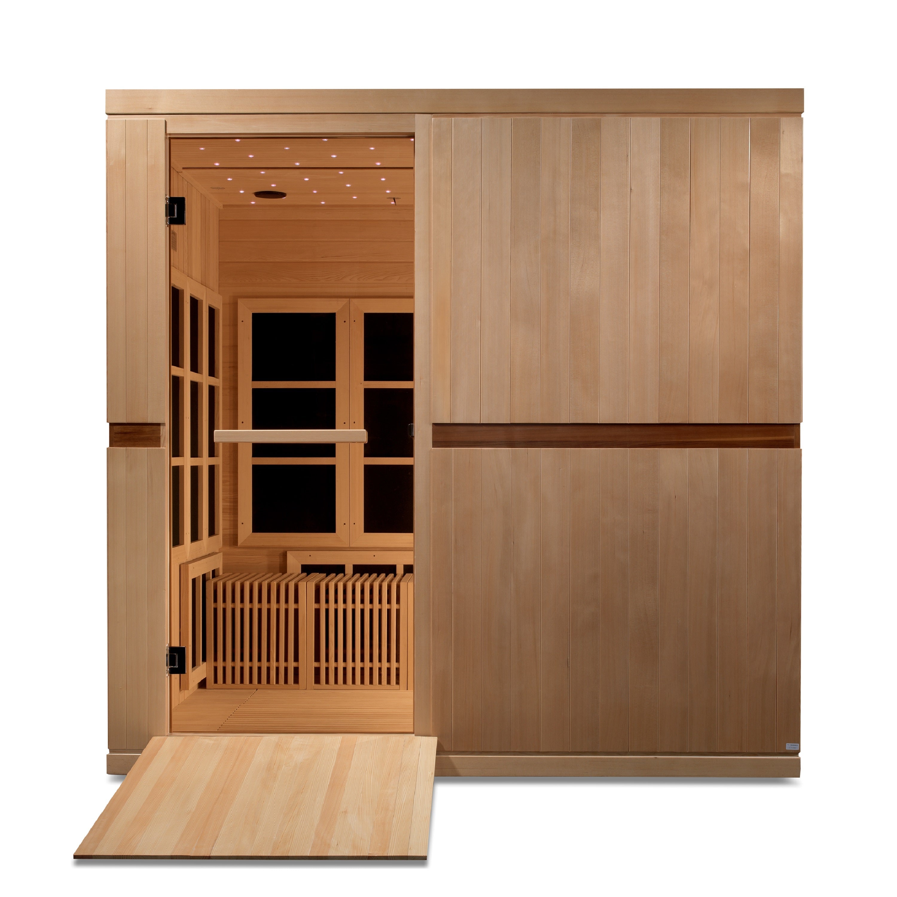 Golden Designs "Catalonia" 8-Person Near Zero EMF FAR IR Sauna (GDI-6880-02 Elite)