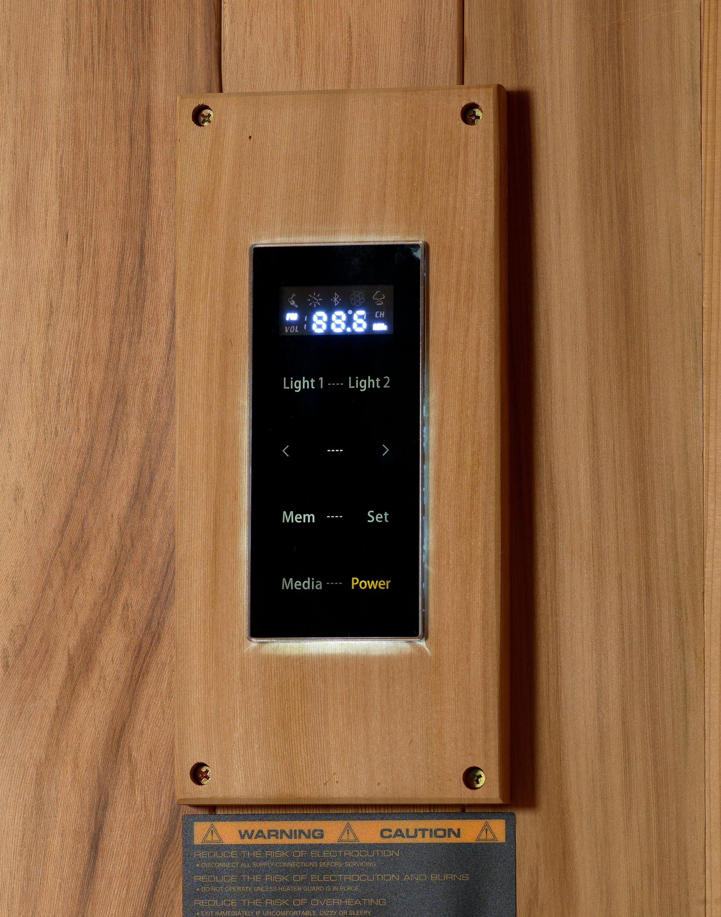 Golden Designs "Copenhagen" 2025 Updated Edition 3-Person Traditional Sauna | Canadian Red Cedar Interior & Pacific Premium Clear Cedar Exterior