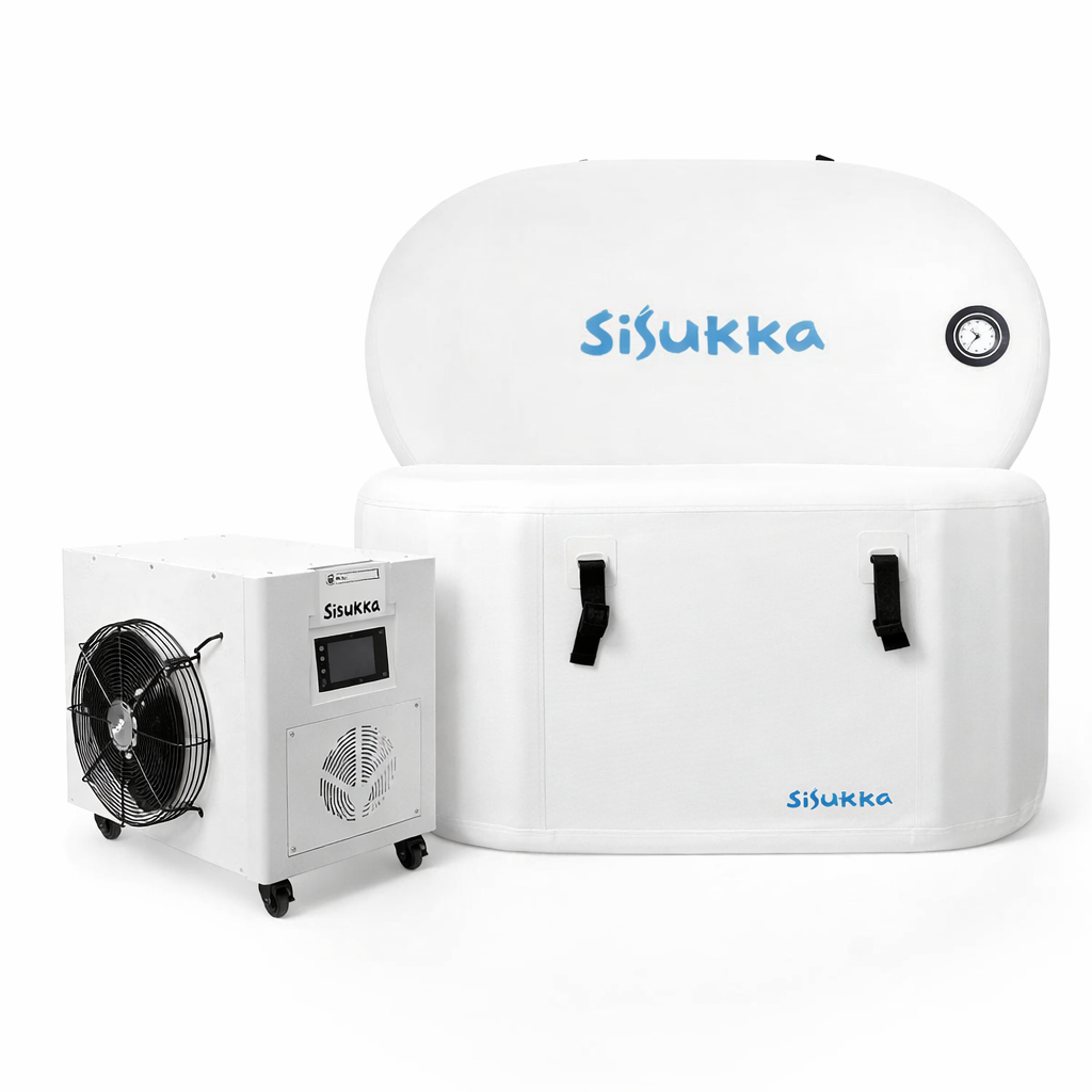 Sisukka Drift Inflatable Cold Plunge with Cooling Unit | Portable At-Home Cold Plunge System