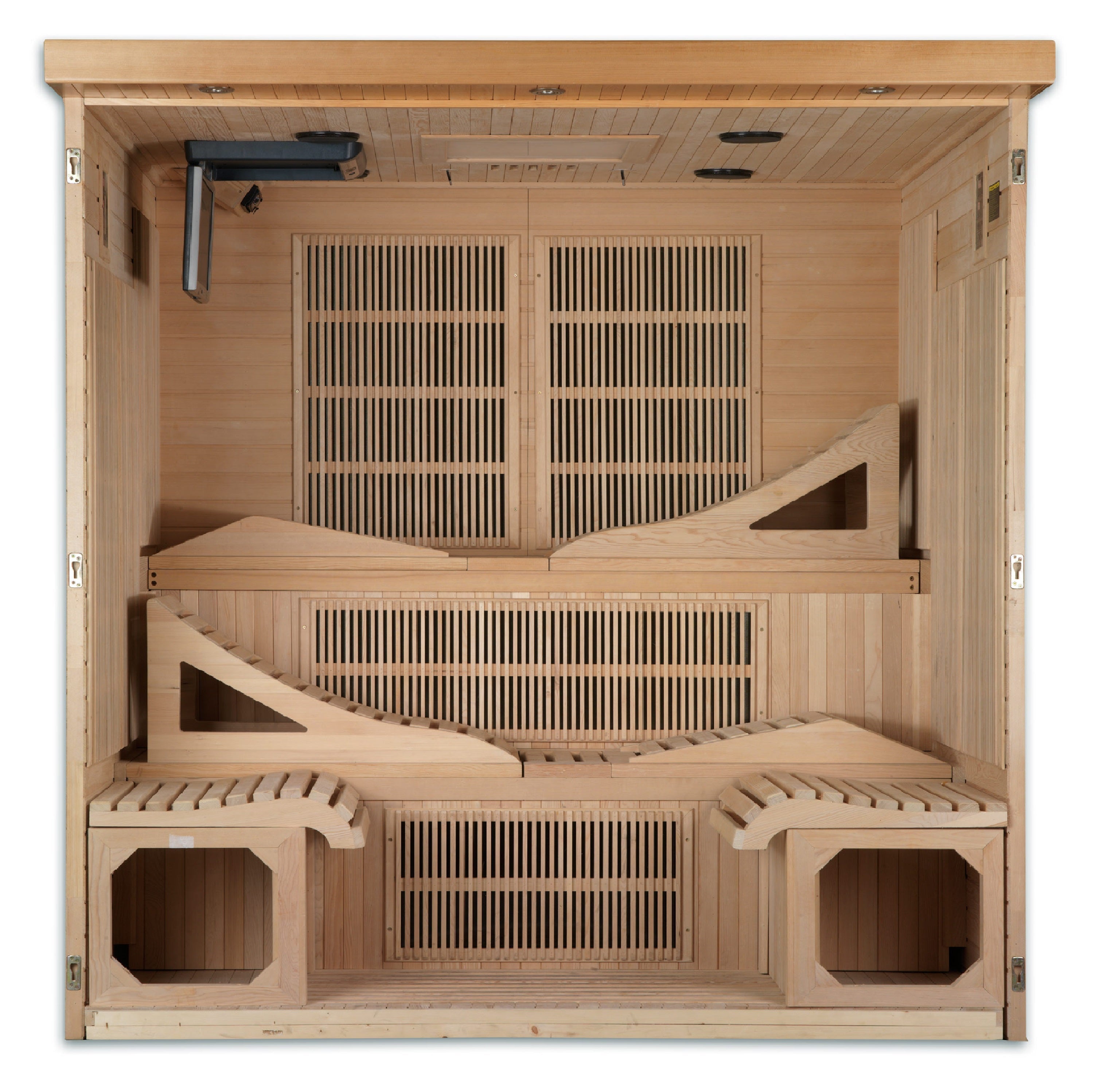 Golden Designs "Monaco" 6-Person Near Zero EMF FAR Infrared Sauna (GDI-6996-01 Elite)