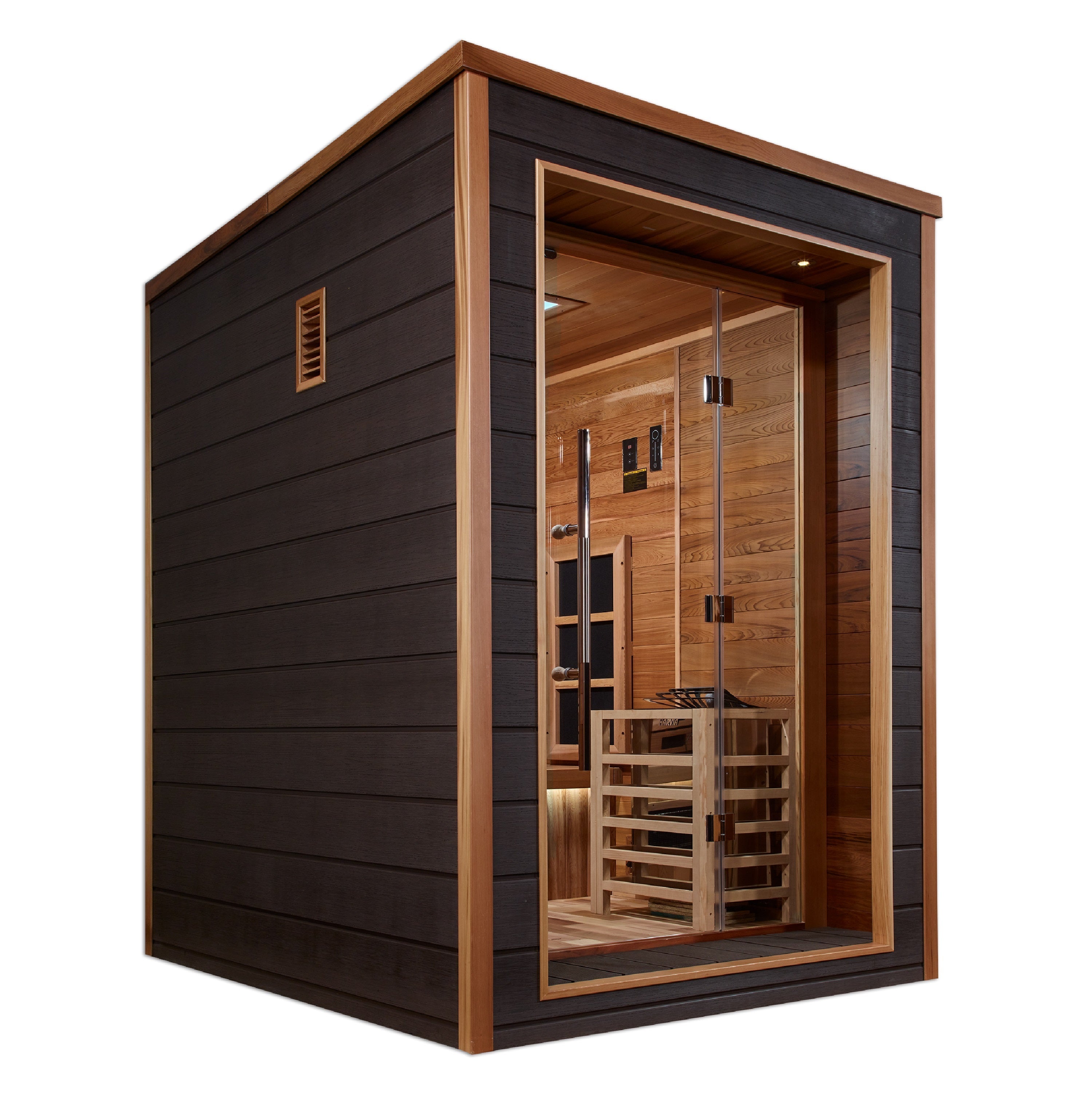Golden Designs "Nora" 2-Person Hybrid Outdoor/Indoor Sauna (GDI-8222-01)