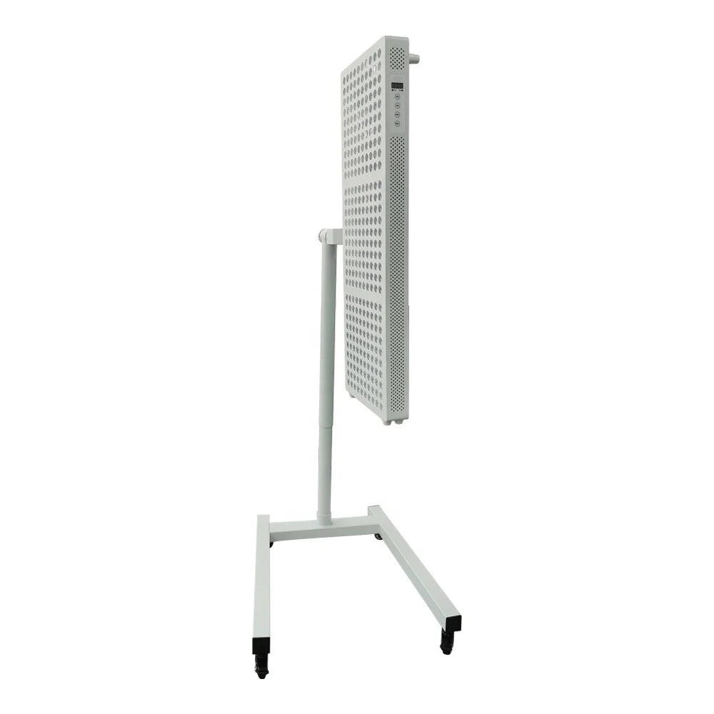 Full Body Red Light Therapy Adjustable Height Movable Floor Stand