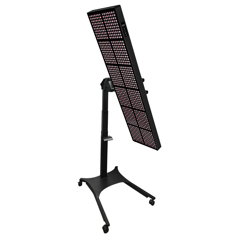 Full Body Red Light Therapy Adjustable Height Remote Control Panel Floor Stand