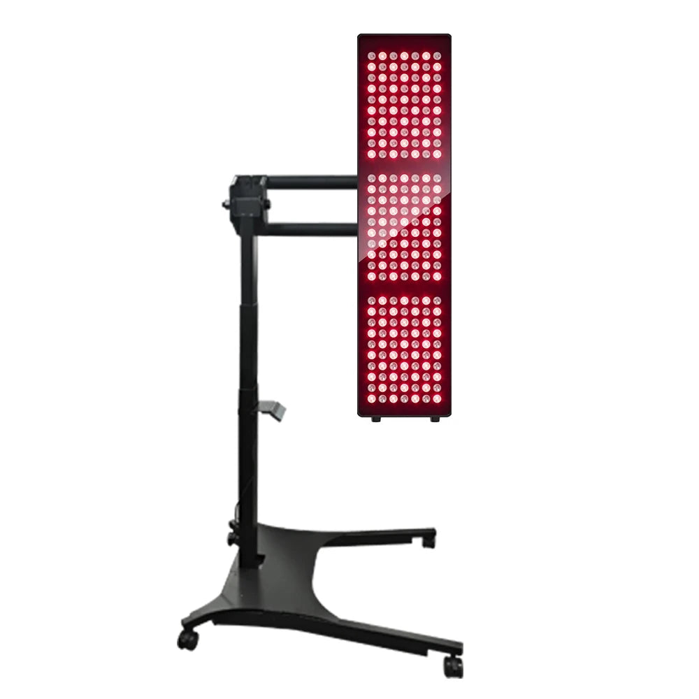 Full Body Red Light Therapy Adjustable Height Remote Control Panel Floor Stand