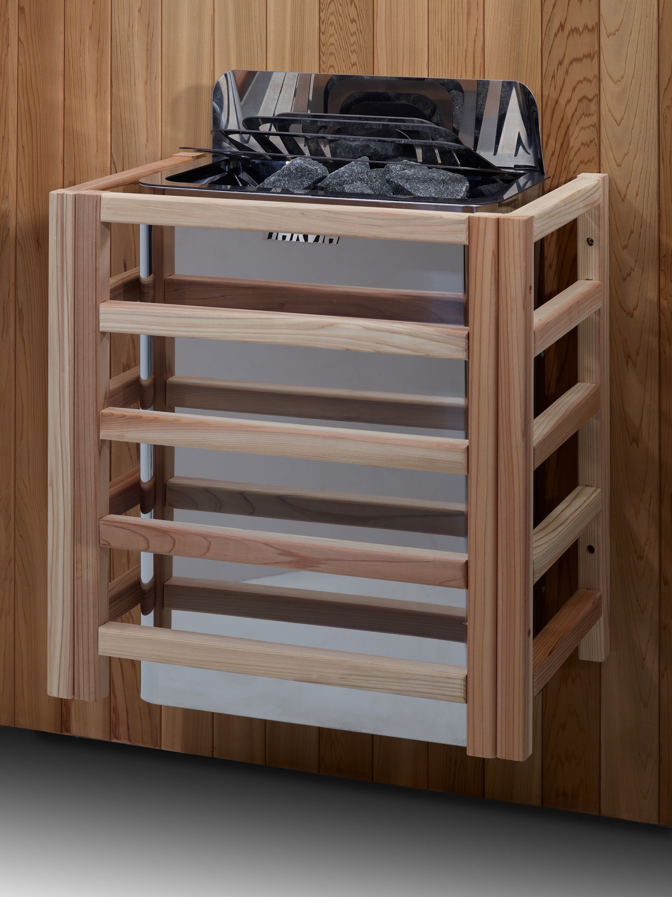 Golden Designs "Oslo" 2025 Updated Edition 6-Person Traditional Sauna | Canadian Red Cedar Interior & Pacific Premium Clear Cedar Exterior