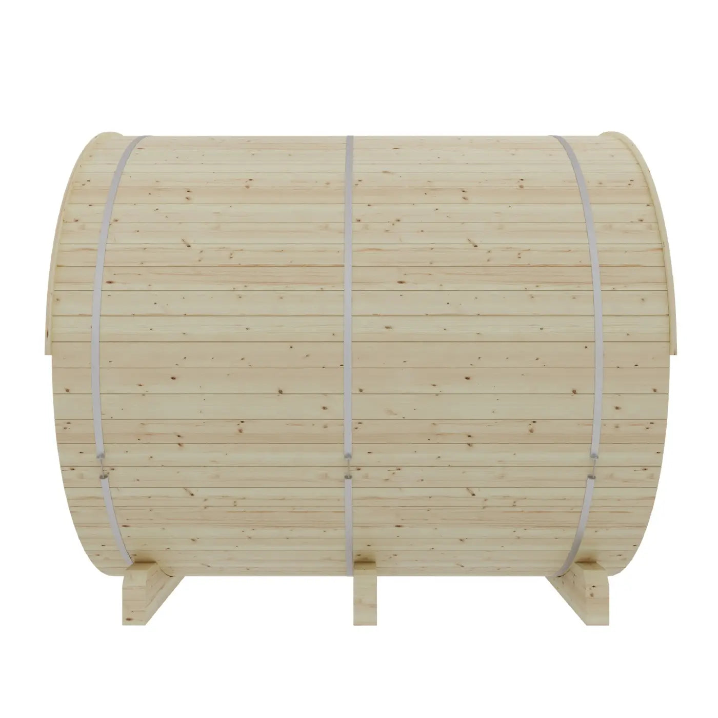 Finnish Sauna Builders Tampere 4-Person Finnish Barrel Sauna with WiFi Heater
