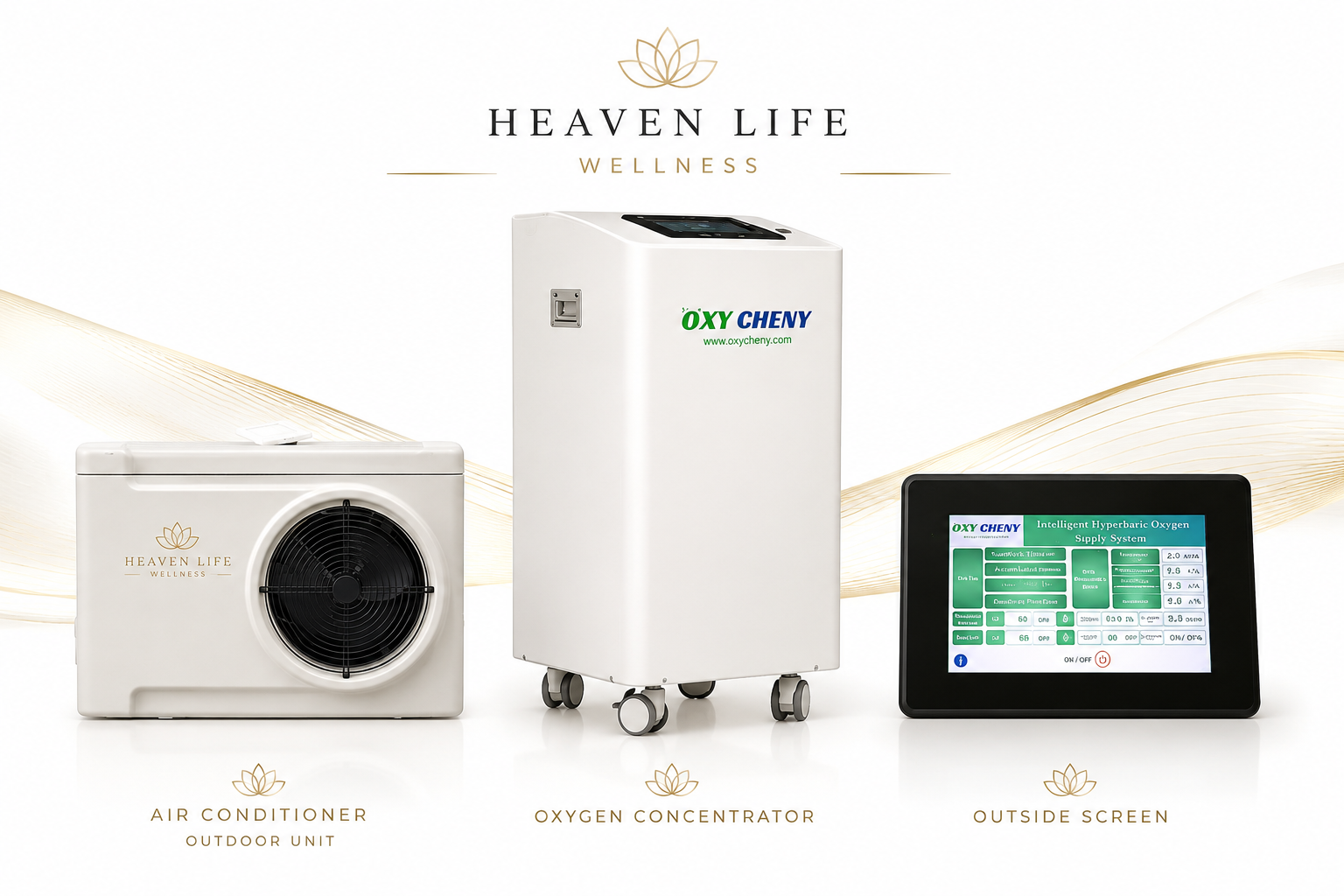 OxyCheny Mini Monoplace Hard Shell Hyperbaric Chamber CY3