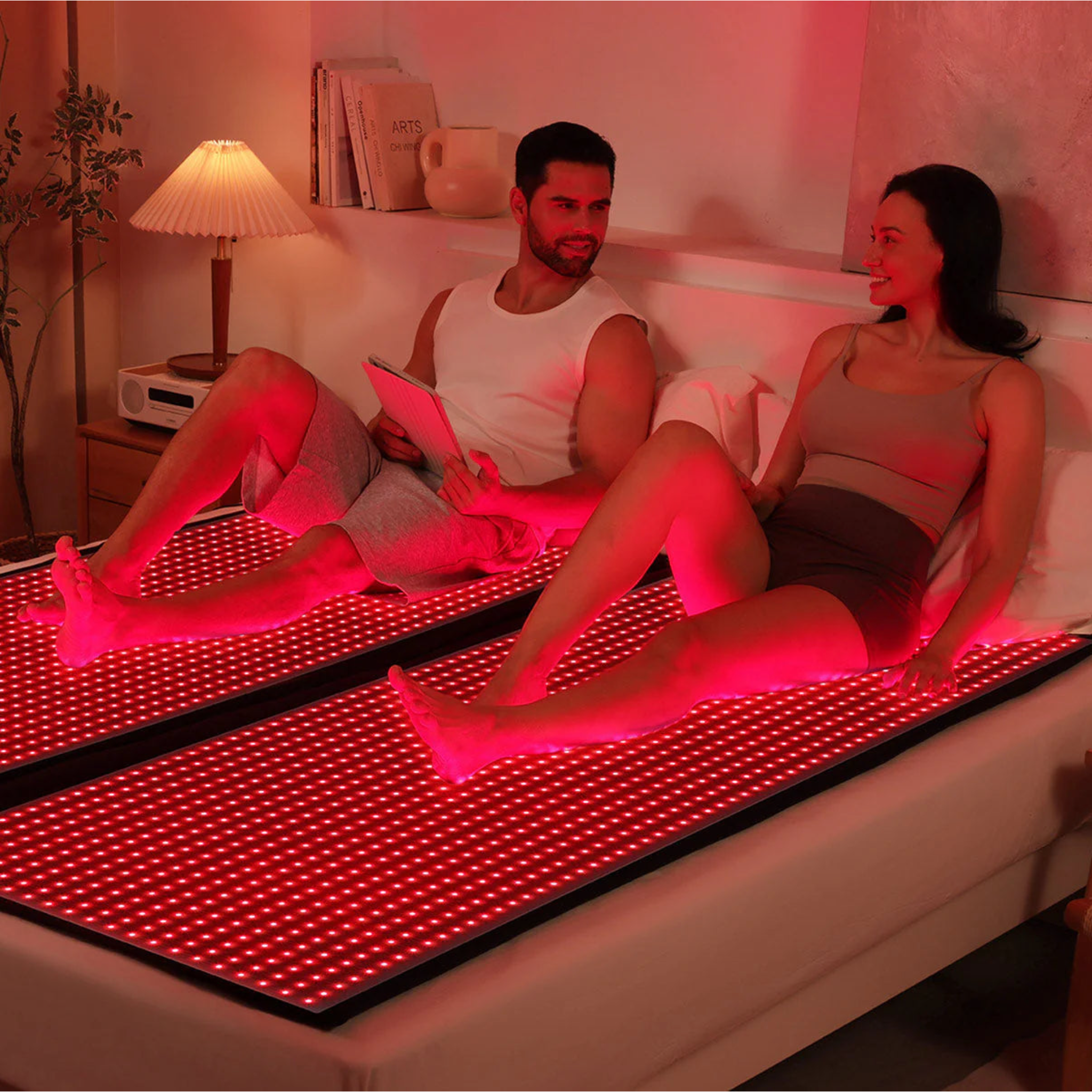 Megelin Red and Near-Infrared Wellness Mat for Whole Body