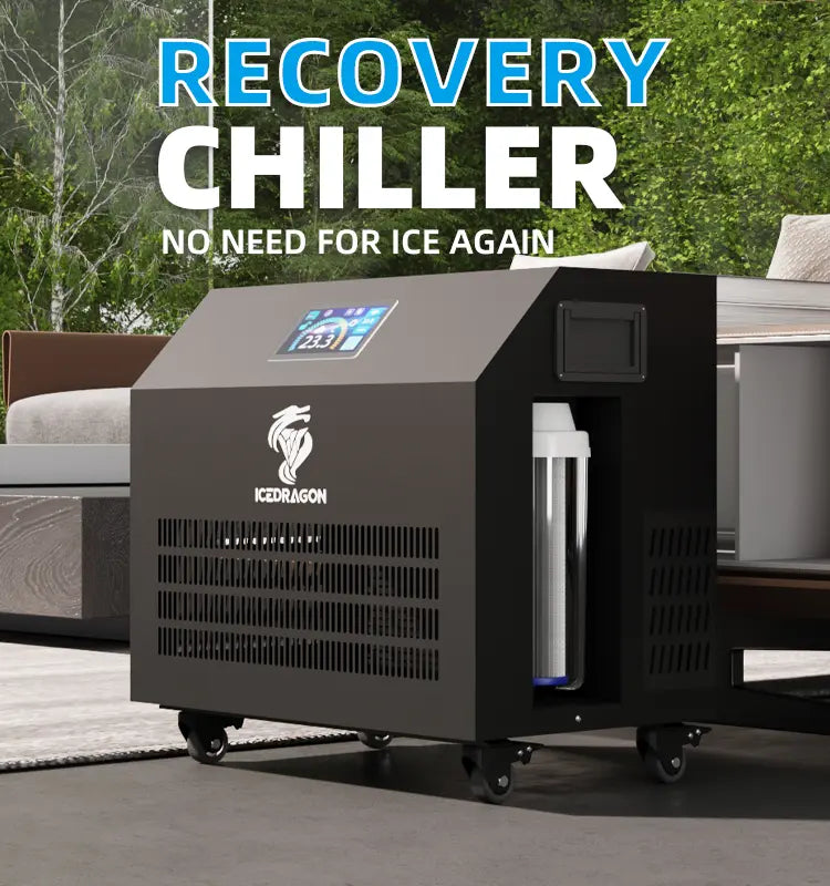 Ice Dragon Cold Plunge Tub Pro with 1.5HP Smart Water Chiller