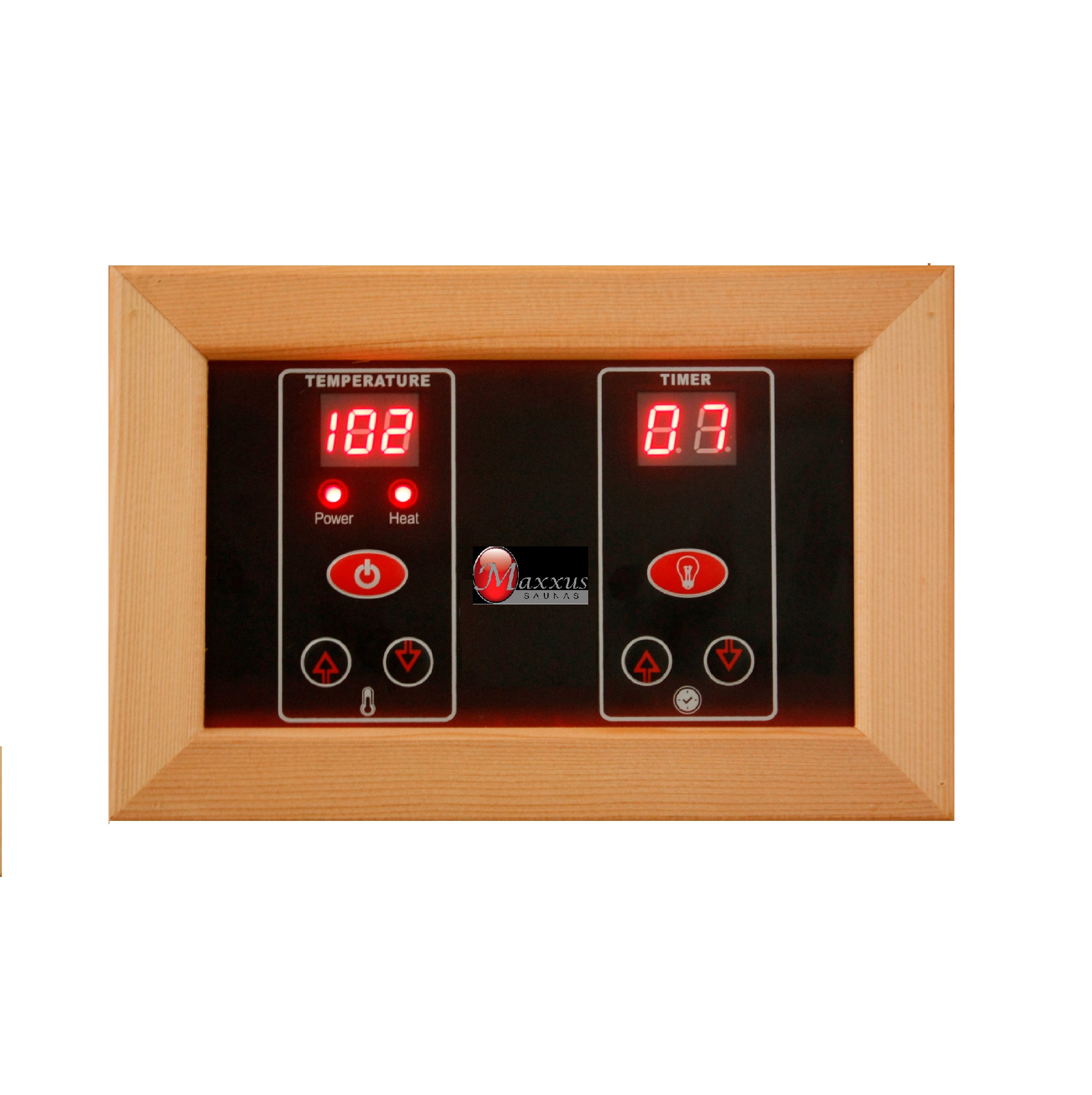Golden Designs Maxxus 3-Person Low EMF FAR Infrared Sauna (MX-K356-01)