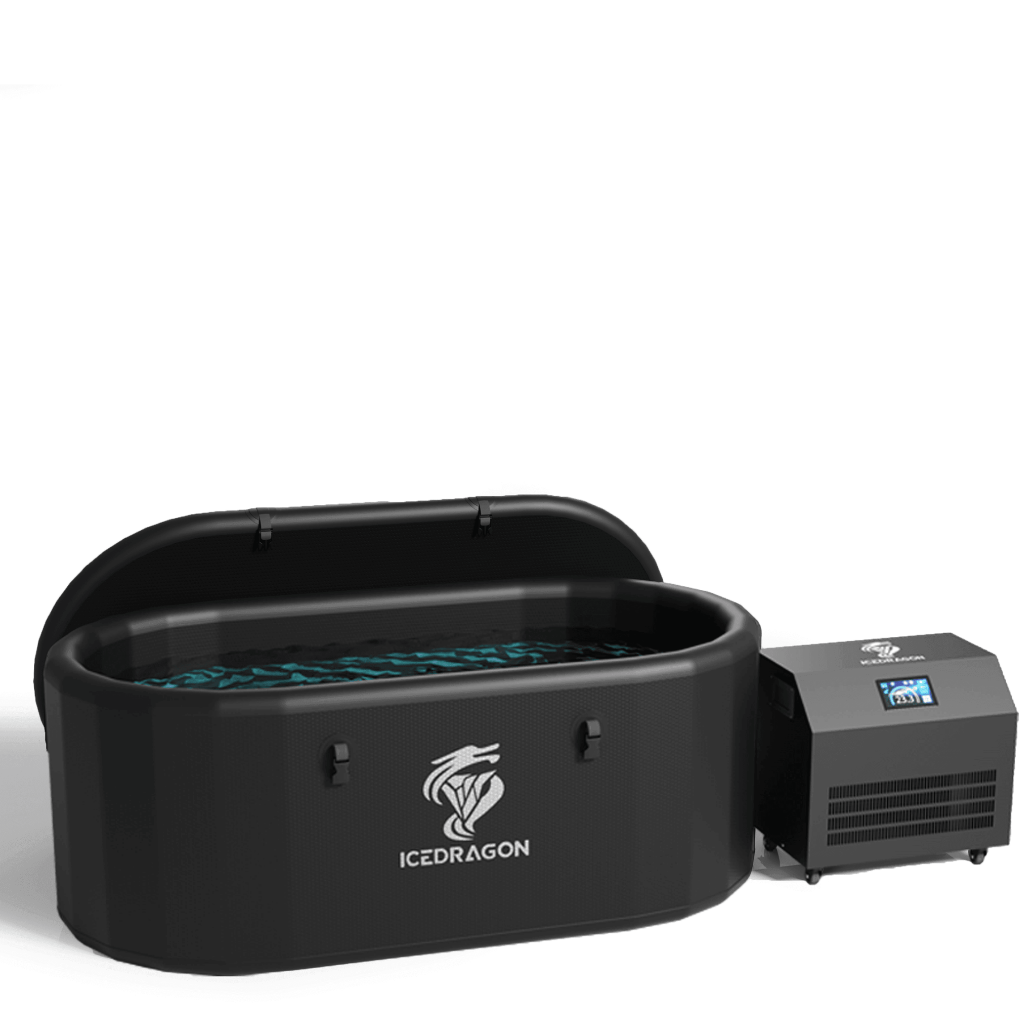 Ice Dragon Cold Plunge Tub Pro with 1 HP Smart Water Chiller